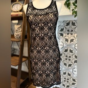 Black lace dress medium